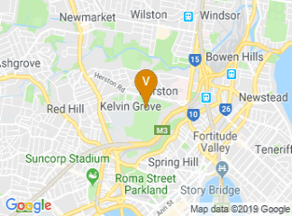 map of Victoria Park Golf Complex