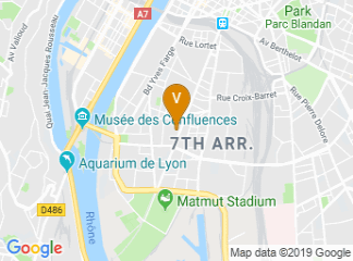 map of ENS de Lyon
