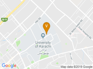 map of Prof. Salimuzzaman Siddiqui Auditorium (ICCBS)