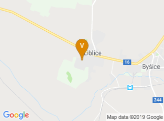 map of Konferenční centrum AV ČR Zámek Liblice