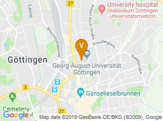 map of Central lecture hall ZHG