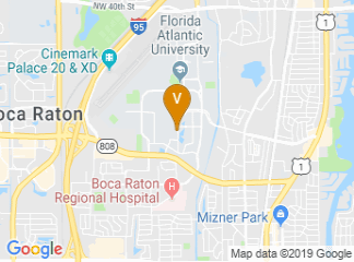 map of FAU - Performing Arts Building