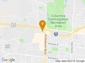 map of Holiday Inn Executive Center-Columbia Mall