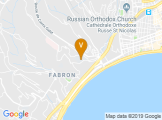 map of University of Nice Sophia Antipolis - Campus Carlone