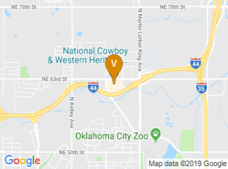 map of National Cowboy & Western Heritage Museum