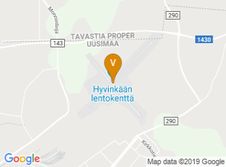 map of Hyvinkaa Airfield (HYV)