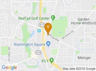 map of Embassy Suites by Hilton Portland Washington Square