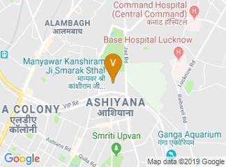 map of Manyawar Kanshiram Ji Smarak Sthal