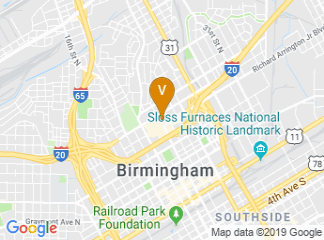map of BJCC East Exhibition Hall