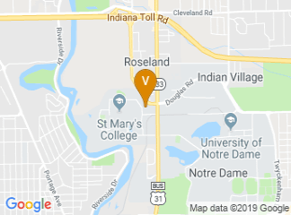 map of Gillespie Conference & Special Event Center