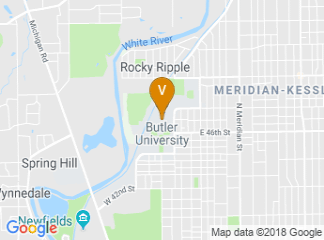 map of Butler University