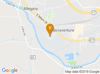 map of St. Bonaventure University