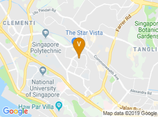 map of NTU@one-north campus