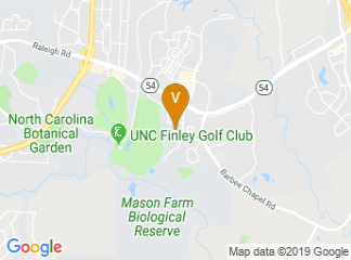map of The Friday Conference Center at UNC