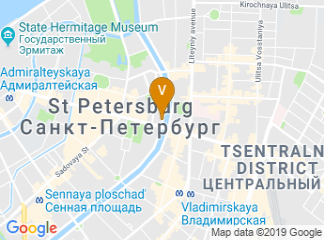 map of St. Petersburg Department of V.A. Steklov Institute of Mathematics of the Russian Academy of Sciences