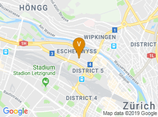 map of ETH Zurich