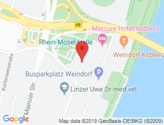 map of Rhein-Mosel-Halle