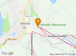 map of Whistler Blackcomb