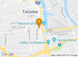 map of University of Washington Tacoma