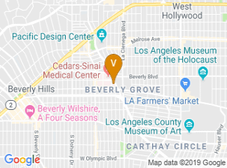map of Cedars Sinai Advanced Health Sciences Pavilion