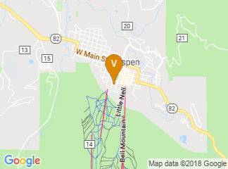 map of The St. Regis Aspen Resort