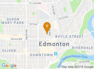 map of JW Marriott Edmonton ICE District
