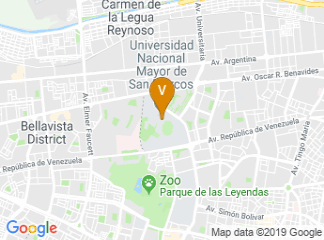 map of National University of San Marcos