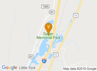 map of Dwyer Memorial Park