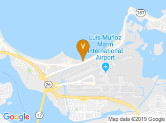 map of Courtyard by Marriott Isla Verde Beach Resort