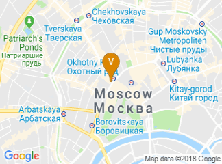 map of Hotel National, a Luxury Collection Hotel, Moscow