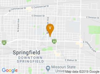 map of Ozarks Technical Community College