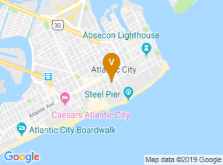 map of Hard Rock Hotel And Casino