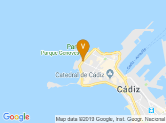 map of Parador de Cadiz.