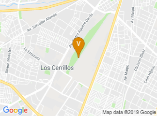map of Parque Bicentenario de Cerrillos