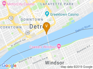 map of Waterview Loft at Port Detroit