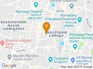 map of Fairfield by Marriott Bengaluru Rajajinagar