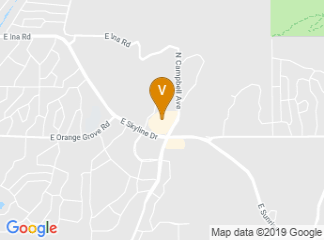 map of La Encantada