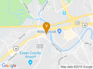 map of DoubleTree by Hilton Fairfield Hotel & Suites