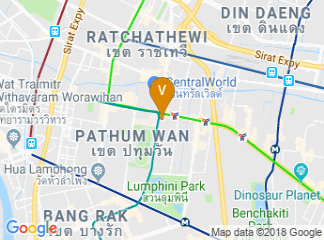 map of Grand Hyatt Erawan Bangkok