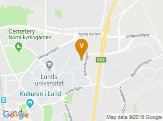 map of Ideon Science Park