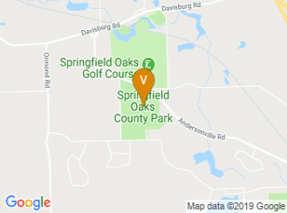 map of Springfield Oaks County Park