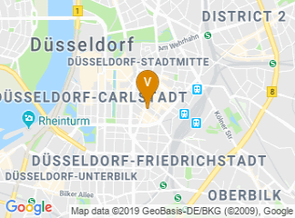 map of Leonardo Boutique Hotel Düsseldorf