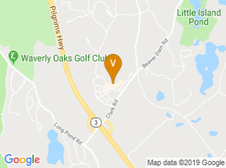 map of Mirbeau Inn & Spa Pinehills