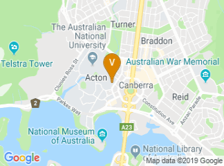 map of ANU School of Music