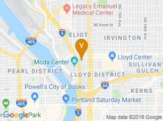 map of Crowne Plaza Portland-Downtown Conv Ctr