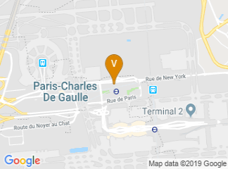 map of Hotel ibis Paris CDG Airport