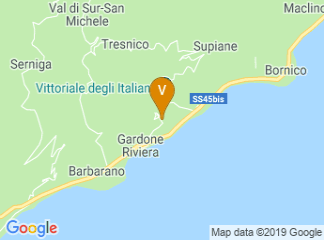 map of Hotel Villa Sofia