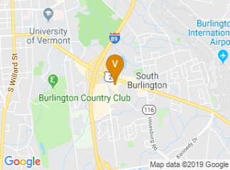 map of Delta Hotels by Marriott Burlington