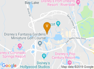 map of Disney's Beach Club Resort