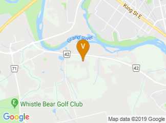 map of Langdon Hall Country House Hotel & Spa